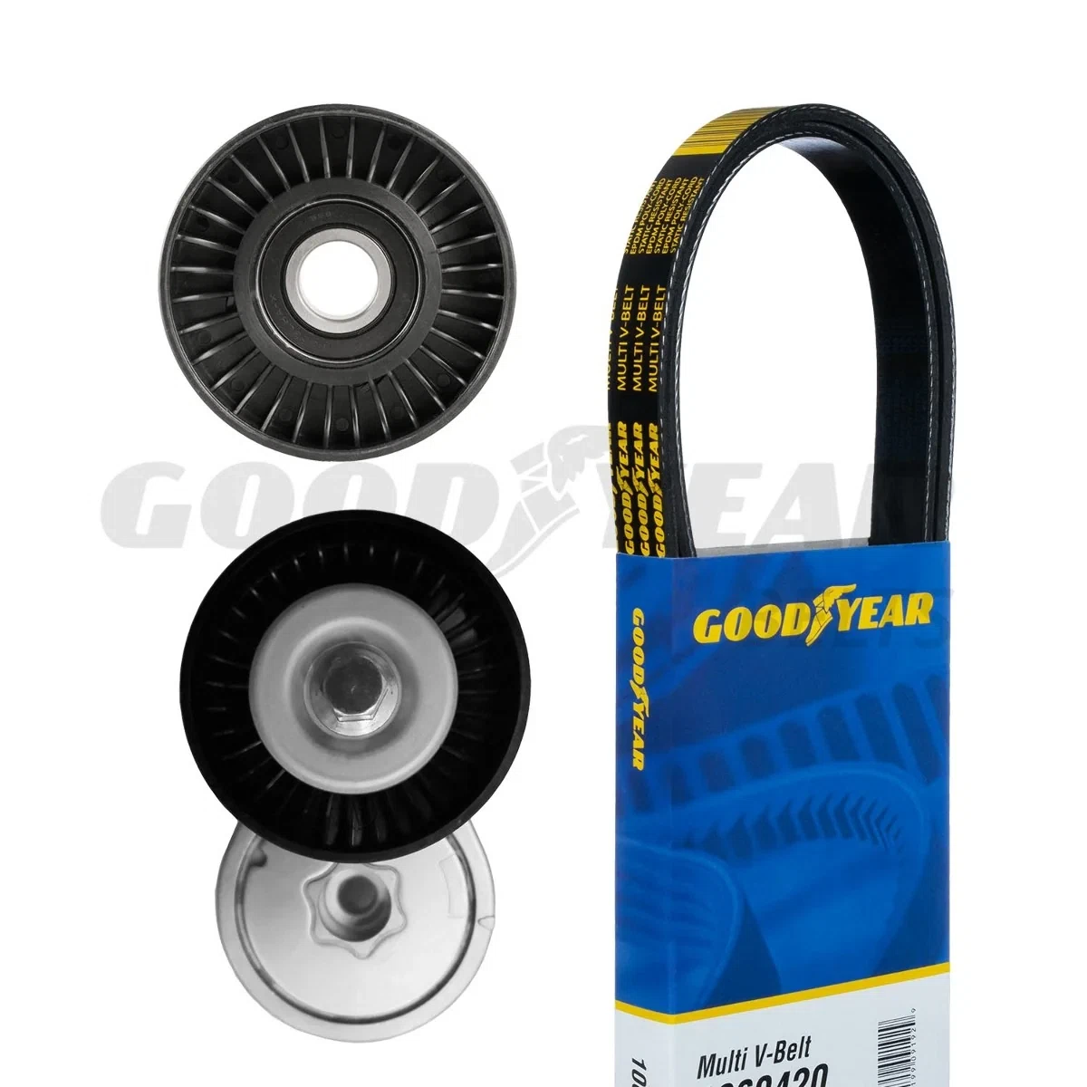 1994 Ford F-250 Serpentine Belt Drive Component Kit Goodyear 3149